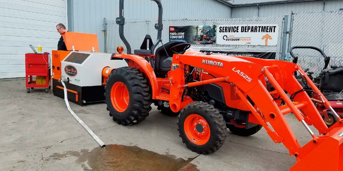 Operating a Dynotech PTO Dynamometer at Nord Outdoor Power